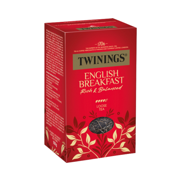 Twinings English Breakfast, Schwarztee, lose